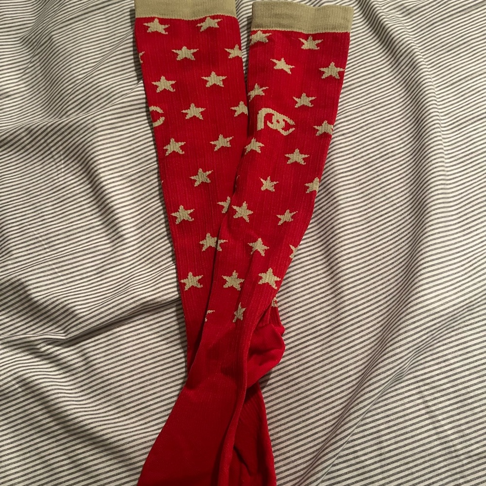 Pro Compression Red Velvet Galaxy Marathon Socks